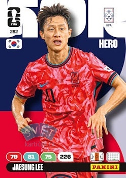 Jaesung Lee South Korea Panini FIFA World Cup 2026 Adrenalyn XL #282